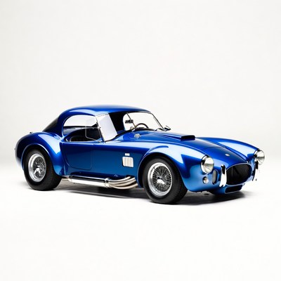 Blue Shelby Cobra 427 Roadster