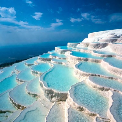 Terraced Travertine Pools Pamukkale