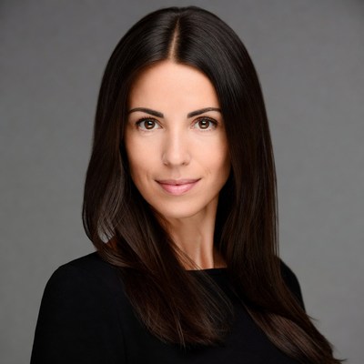 Woman with long dark hair