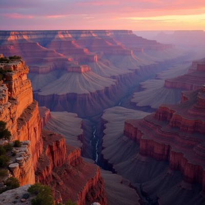 Grand Canyon Sunset Landscape