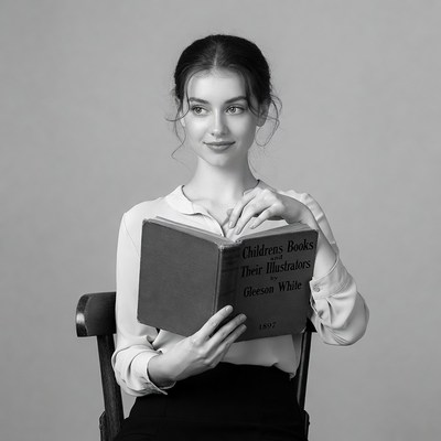Woman reading Children's Books book
