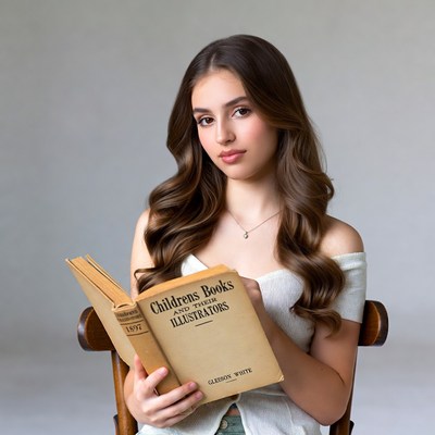 Girl reading Children's Books Illustrators