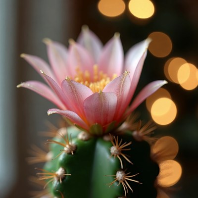 Pink Christmas Cactus Flower Bloom