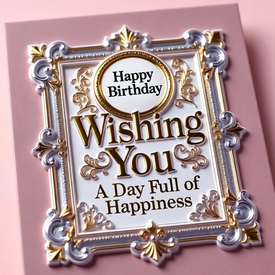 Happy Birthday Wishing You Card