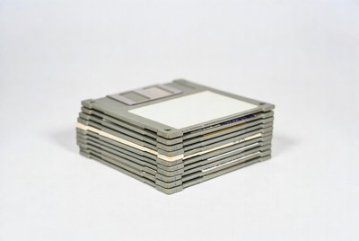 Stack of Floppy Disks