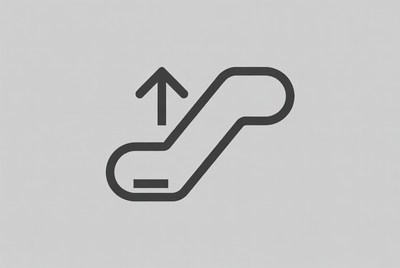 Upward Escalator Icon