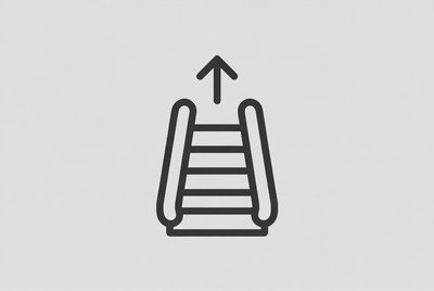 Upward Escalator Icon