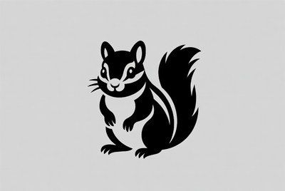 Cute Chipmunk Illustration