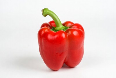 Red Bell Pepper Isolated