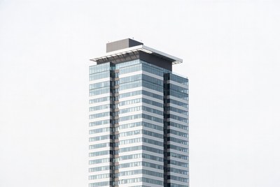 Modern Glass Skyscraper Building