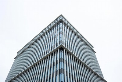 Modern Glass Skyscraper Building