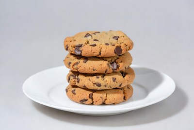 Stack of Chocolate Chip Cookies