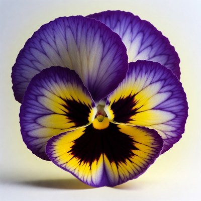 Purple Violet Flower Closeup