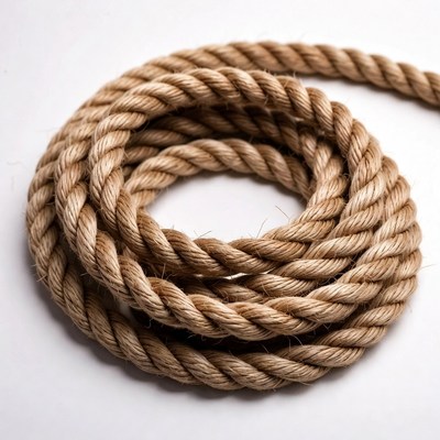 Coiled Brown Rope