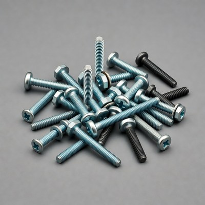 Assortment of Metal Screws