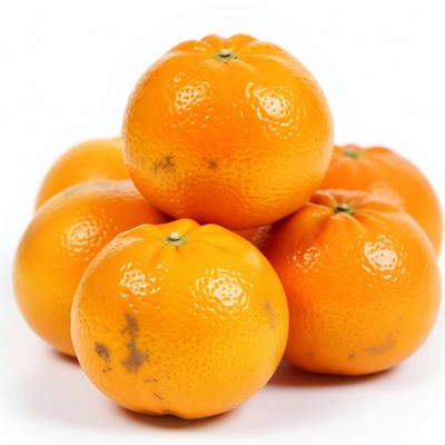 Stack of fresh oranges