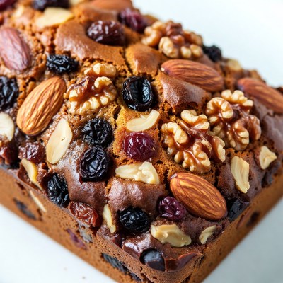 Fruit and Nut Bread Loaf