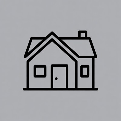 Simple House Line Icon