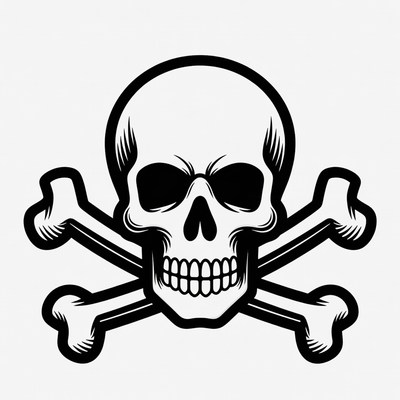 Skull and Crossbones Symbol