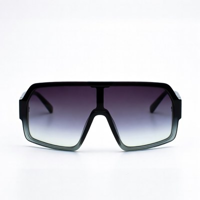 Black square gradient sunglasses