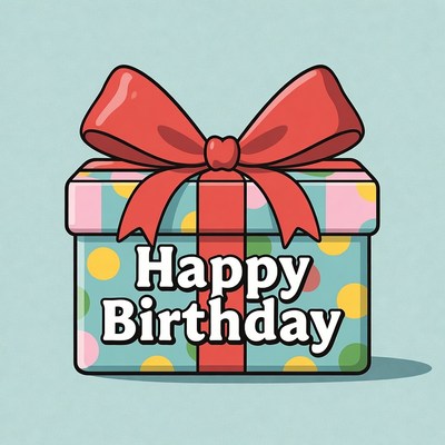 Happy Birthday Gift Box