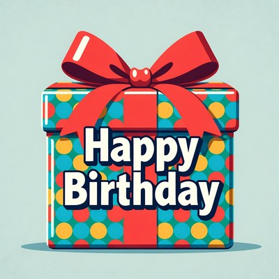 Happy Birthday Gift Box
