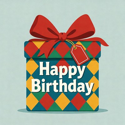 Happy Birthday Gift Box