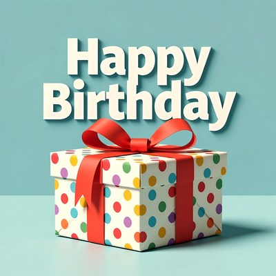 Happy Birthday Gift Box