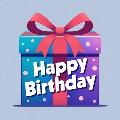 Happy Birthday Gift Box