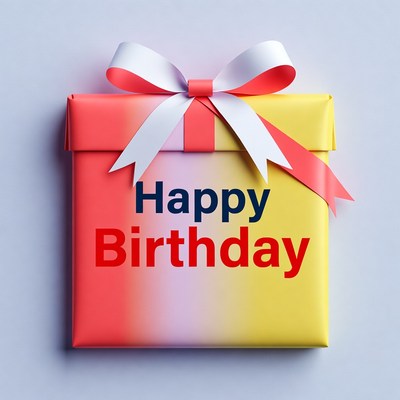 Happy Birthday Gift Box