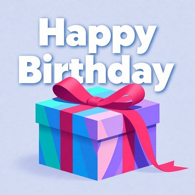 Happy Birthday Gift Box