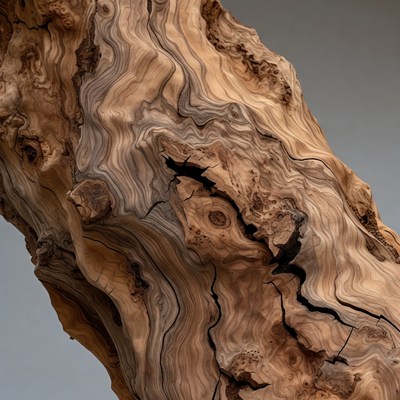 Close-up of textured tree bark