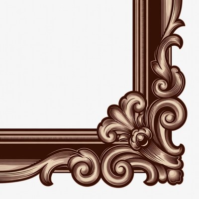 Ornate Vintage Picture Frame