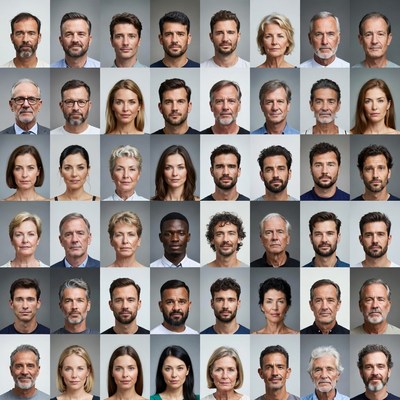 Diverse Group of Professional Headshots