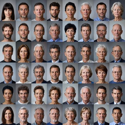 Diverse Group of Professional Headshots