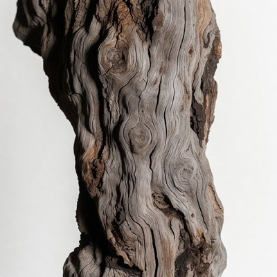 Close-up of textured tree bark