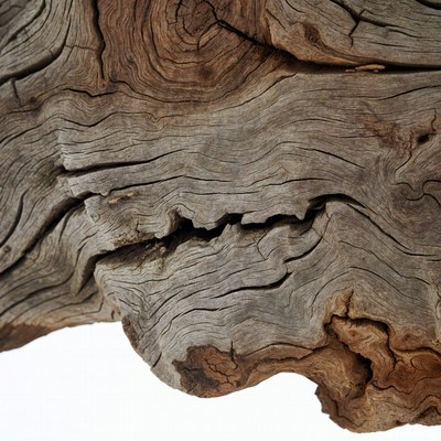 Close-up weathered wood texture