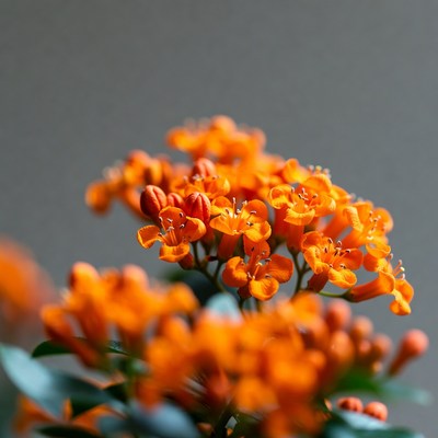 Vibrant Orange Flower Cluster
