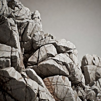 Gray Rocky Cliff Texture