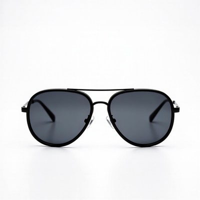Black aviator sunglasses