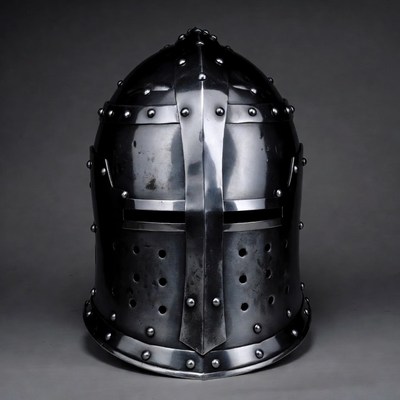 Medieval Knight Helmet