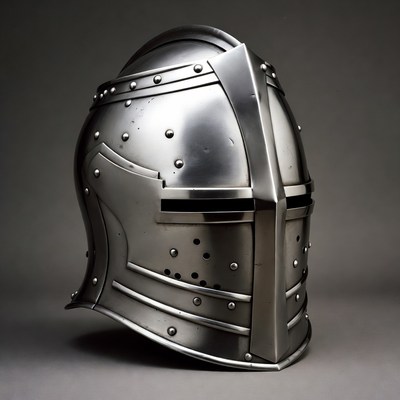Medieval Knight Helmet