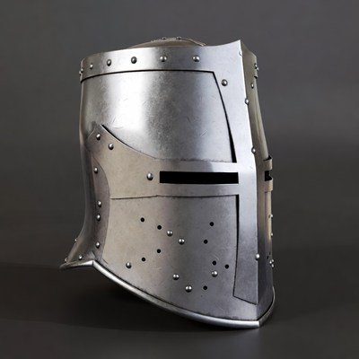 Medieval Knight Helmet