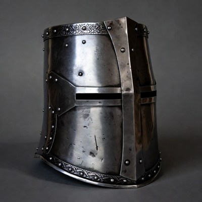 Medieval Knight Helmet