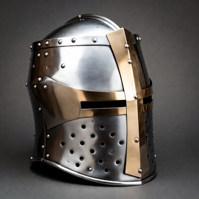 Medieval Knight Helmet
