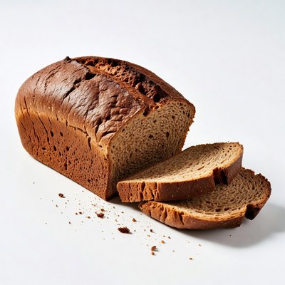 Sliced Whole Grain Bread Loaf