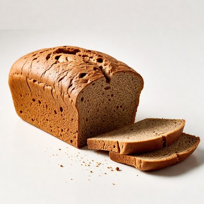 Sliced Whole Grain Bread Loaf