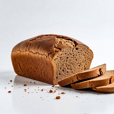 Sliced Whole Grain Bread Loaf