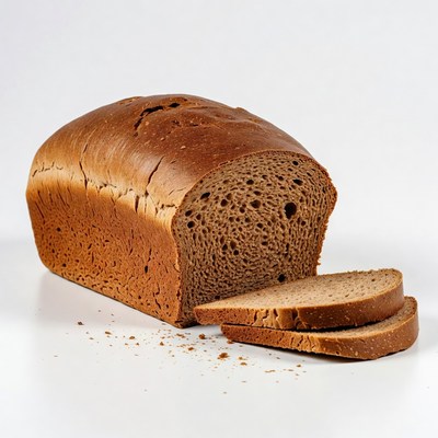 Sliced Whole Grain Bread Loaf