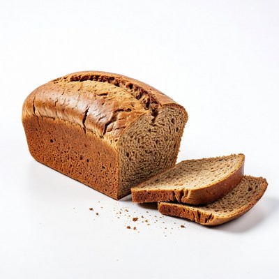 Sliced Whole Wheat Bread Loaf
